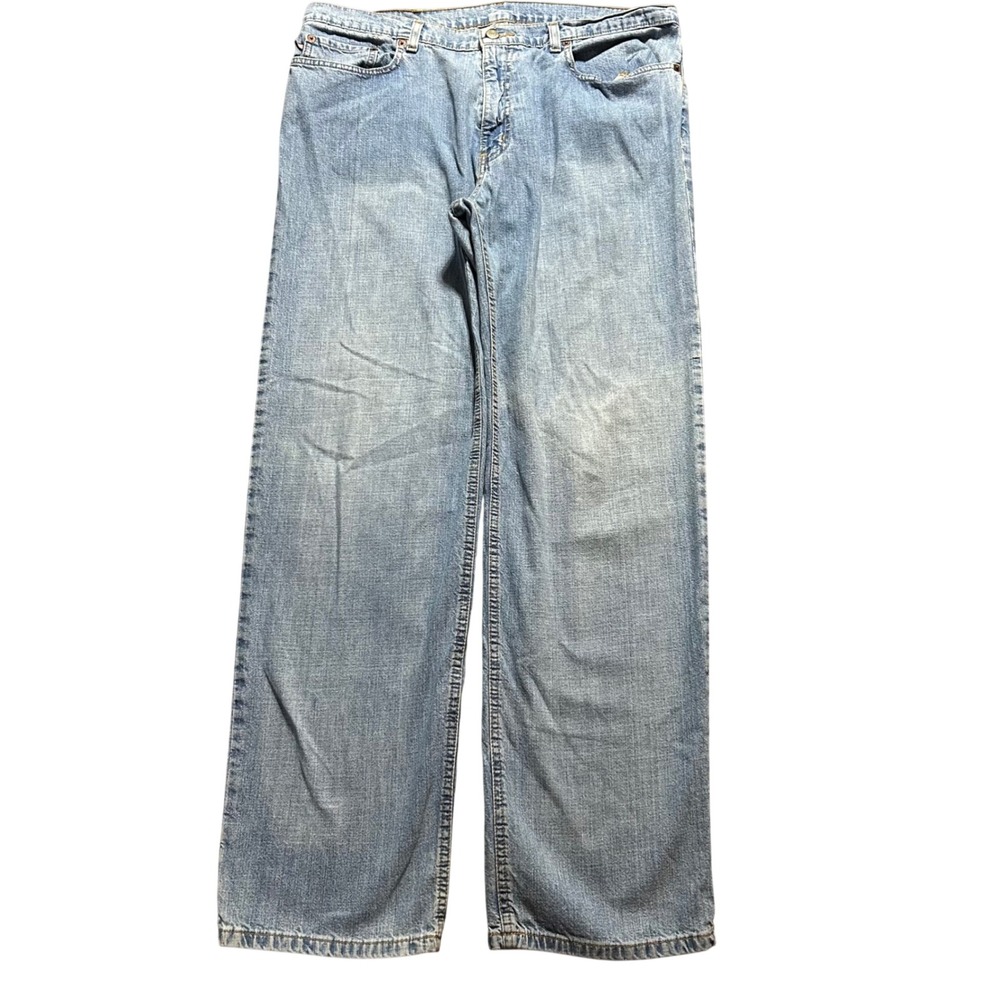 Ralph Lauren Saturday Jean Women 14x31 Light Blue Straight Leg 100% Cotton Denim